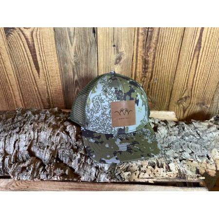 Casquette Blaser camo Leather