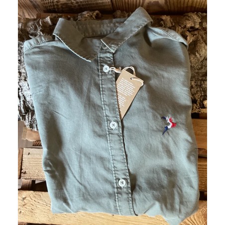 Chemisier Victoria Jumfil Kaki