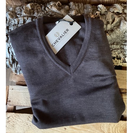 Pull Marron Chevalier