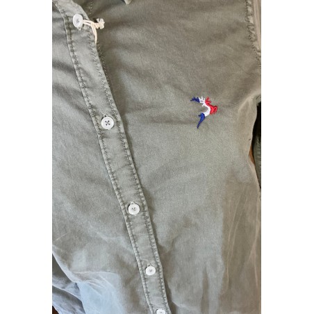 Chemisier Victoria Jumfil Kaki