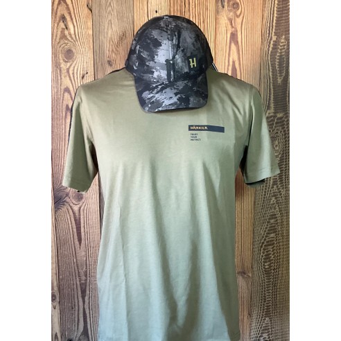 Tee shirt Harkila Logo Antique