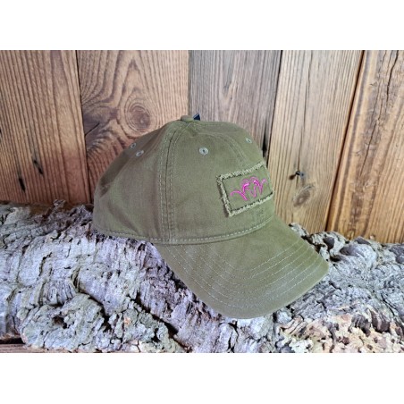 Casquette Blaser Argali logo rose