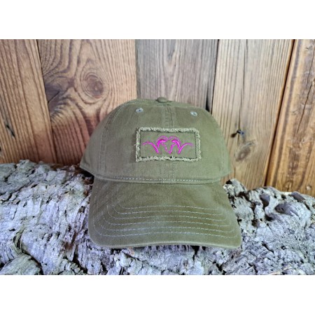 Casquette Blaser Argali logo rose