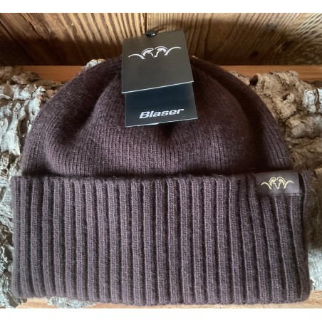 Bonnet marron blaser Beanie