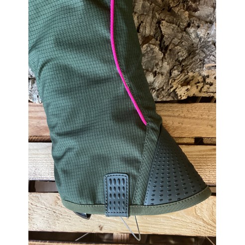 Guetres Riserva vertes et roses