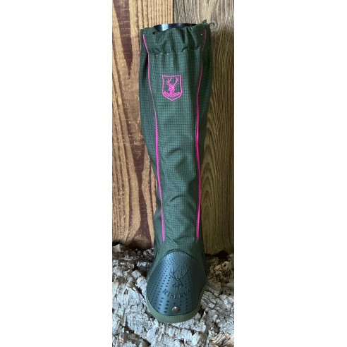 Guetres Riserva vertes et roses