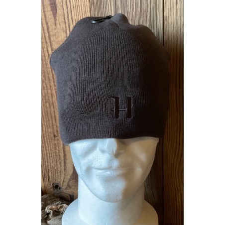 Bonnet Harkila vert / marron Beanie
