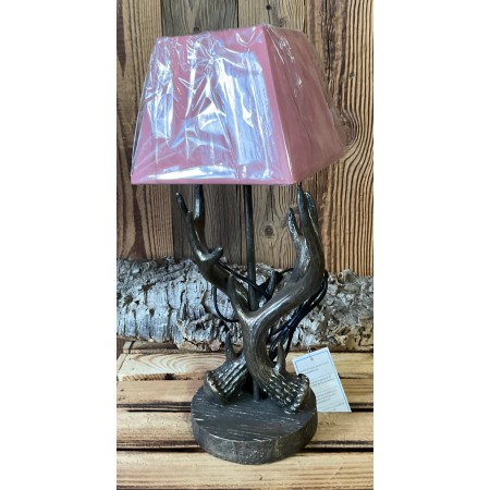 Lampe bois de cerf