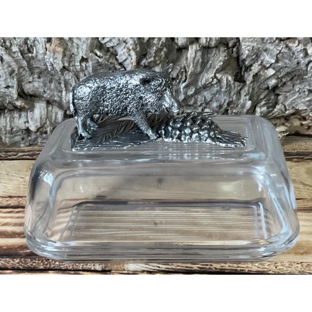 Beurrier étain sanglier