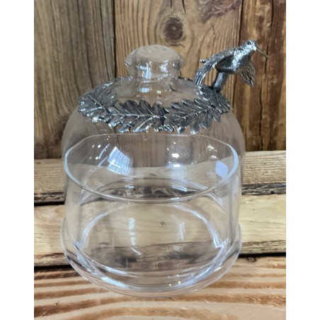 Cloche étain bécasse