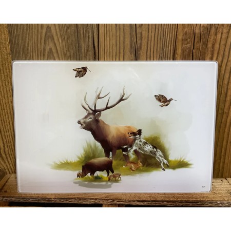 Planche à découper cerf