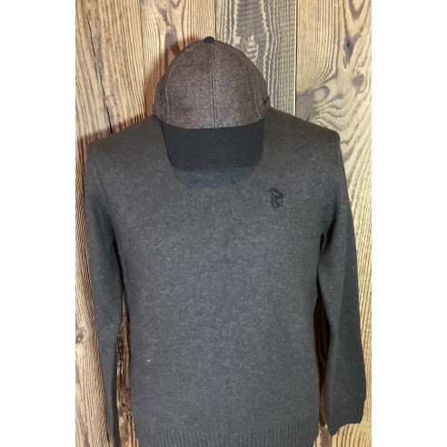 Pull de chasse col V Lovergreen LG00186