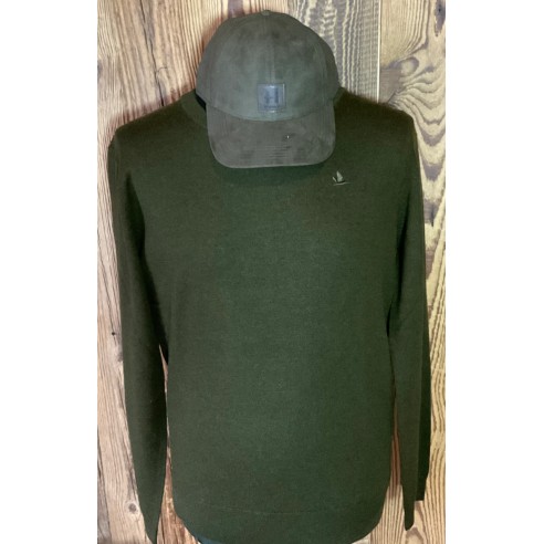 Pull de chasse Seeland col V Merlot