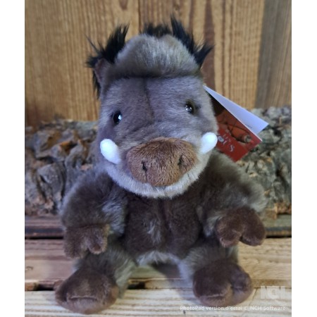 Sanglier  peluche assis