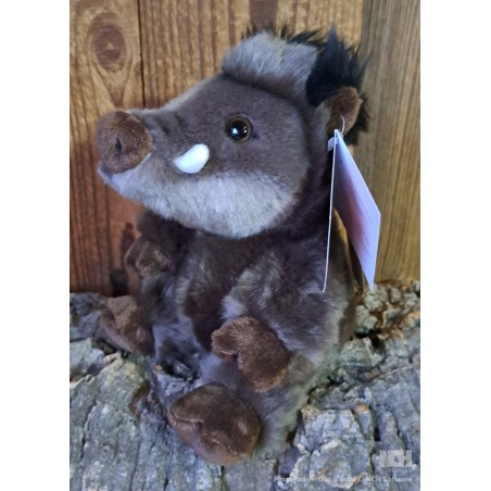 Sanglier  peluche assis