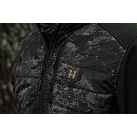 Veste Harkila Noctys camo hybride noire