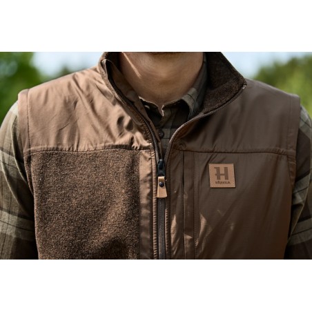 Gilet polaire Harkila Kalix marron en M
