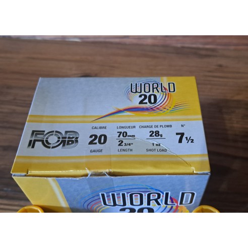 FOB WORLD CALIBRE 20