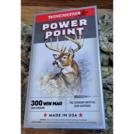Balles Winchester 300 win mag Power point