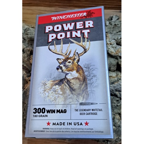 Balles Winchester 300 win mag Power point