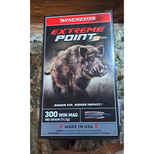 Balles Winchester 300 Win Mag Extreme Point