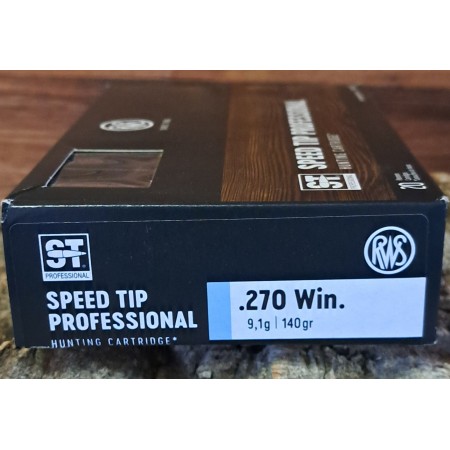 BALLES RWS 270 WIN SPEED TIP PRO