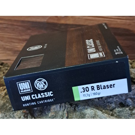 BALLES UNI CLASSIC 30R BLASER 180 GR 11.7GR