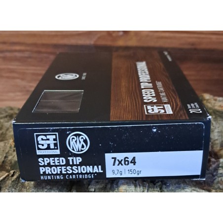 BALLES RWS 7*64 SPEED TIP 150 GRAINS