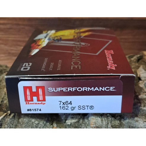 BALLES HORNADY 7X64 SST/ 162 GRS