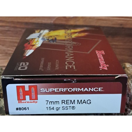 Balles Hornady superformance 7mm Rem Mag 154gr
