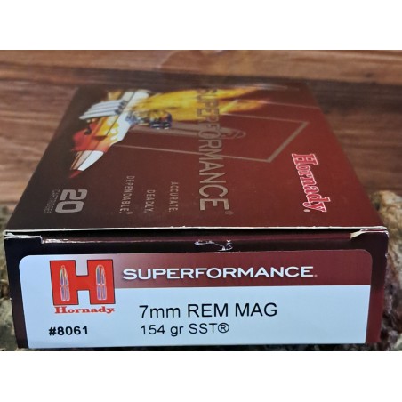 Balles Hornady superformance 7mm Rem Mag 154gr