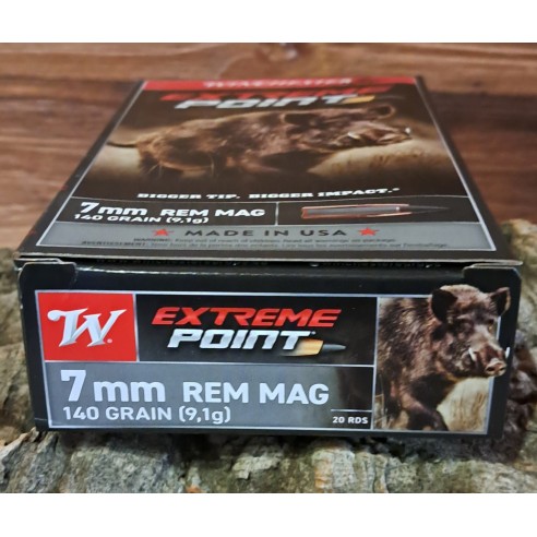 BALLES WINCHESTER EXTREME POINT 7REM 140 GRAINS