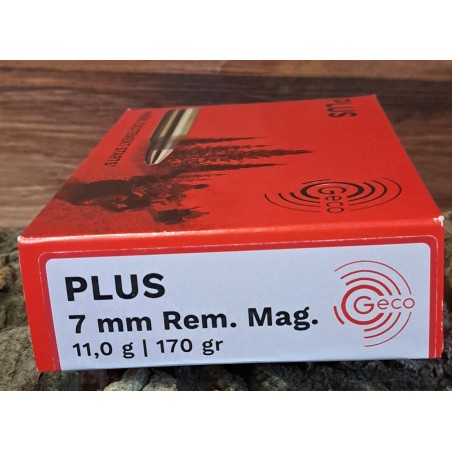 BALLES 7MMREM PLUS GECO 170 GRS