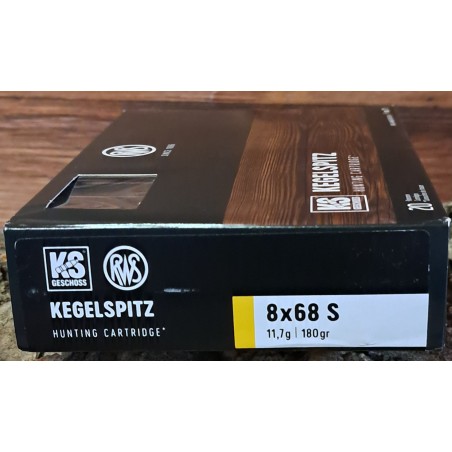 BALLES RWS 8X68S 180GR 11.7G KS