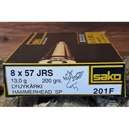 SAKO 8X57JRS 200GR HAMMERHEAD SP