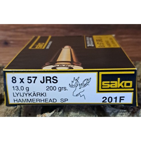 SAKO 8X57JRS 200GR HAMMERHEAD SP