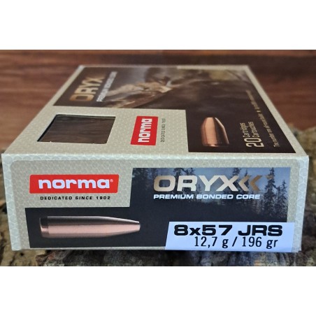 BALLES NORMA-CAL-8-X-57-JRS---12.7-GR-ORYX