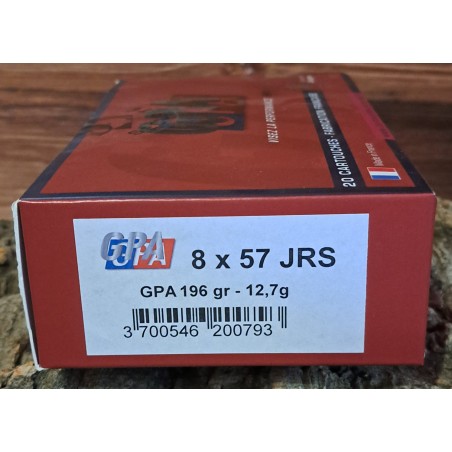 BALLES 8*57 JRS GPA 196GRS / 12.7G