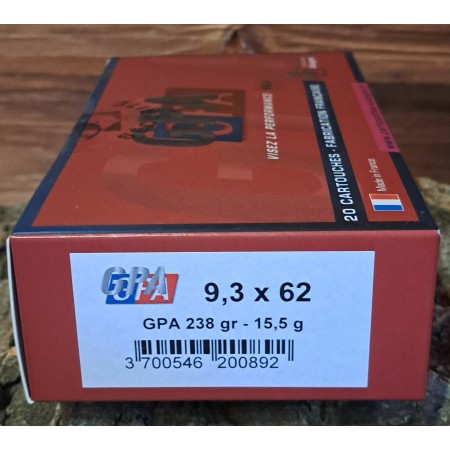 BALLES GPA 9.3X62 238GR 15.5G
