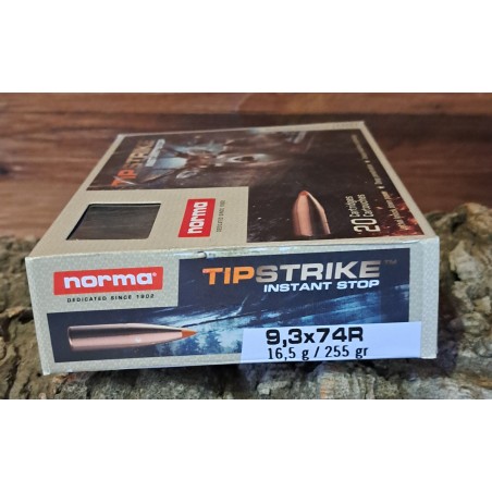 BALLES Norma 9.3*74 Tip strike 255GR / 16.5GR