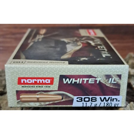BALLES Norma 308 whitetail 11.7gr/180gr