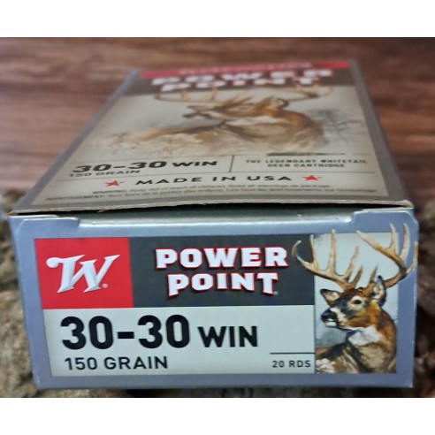 Balles winchester 30-30 win POWER POINT 150GR