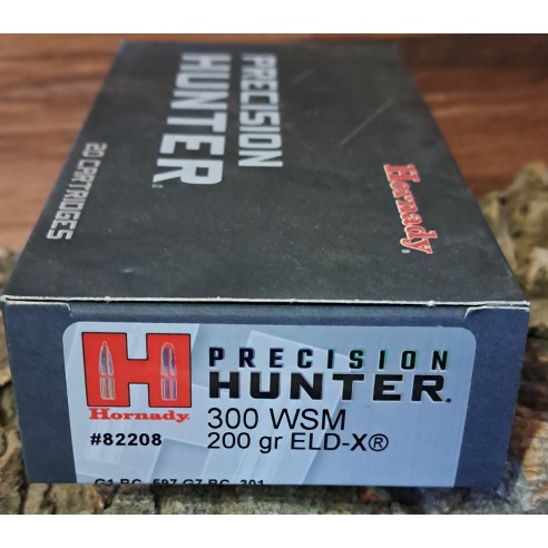 BALLES HORNADY 300WSM PRECISION HUNTER 200GR
