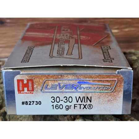 BALLES HORNADY 30-30 160GR LEVER EVOLUTION