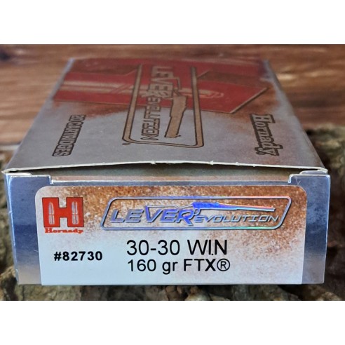 BALLES HORNADY 30-30 160GR LEVER EVOLUTION