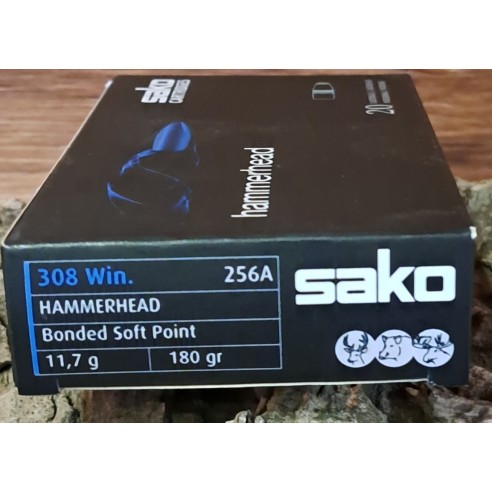 BALLES SAKO 308 WIN EN 180GR HAMMERHEAD
