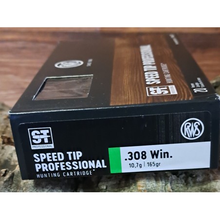 Balles 308 speed tip RWS 165 GRS