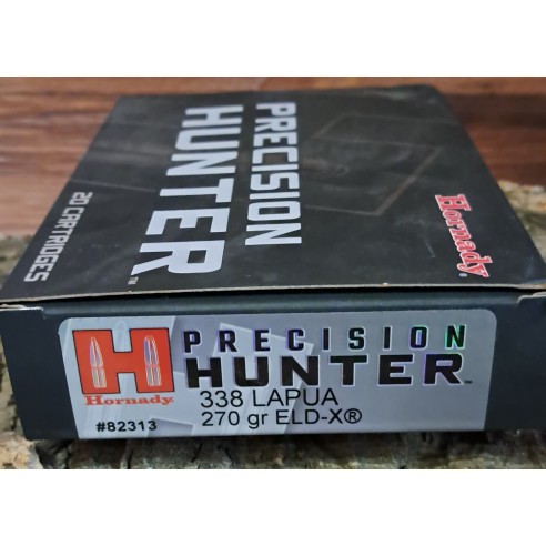 BALLES HORNADY LAPUA 338 / 270 GRS PRECISION...