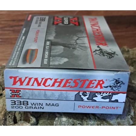 BALLES WINCHESTER 338 WM 200 GR POWER POINT