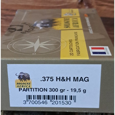 BALLES 375H-H MAG 300GR-19.5GR PARTITION SOLOGNE